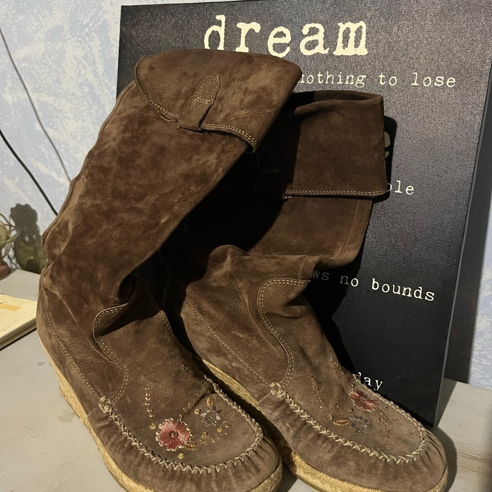 Report leather winter boots size 8.5🛍Bundle sale🛍 - Picture 2 of 9